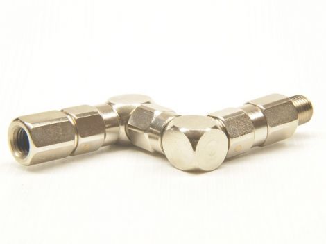 107038Z - HIGH PRESSURE Z-SWIVEL 3/8" NPS (M) x 3/8" NPSM (F)
