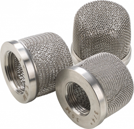 GRACO INLET FILTER - STAINLESS STEEL CONSTRUCTION