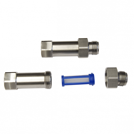 FM63050 - OEM PN DEVILBISS VSA-512 - STAINLESS STEEL FILTER HOLDER F3/8" X M3/8"