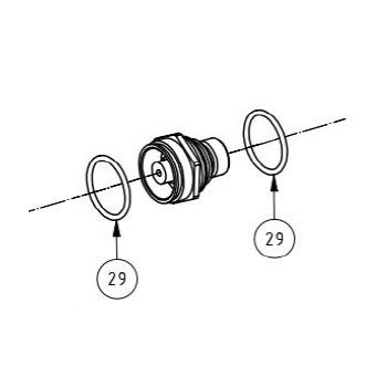 KN1012A - POSITION 29 - DIFFUSER GASKET - QTY 1